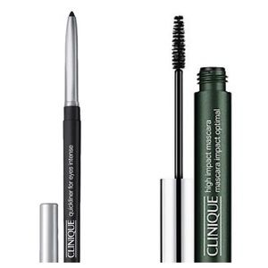 Clinique eyeliner and mascara set - travel size
